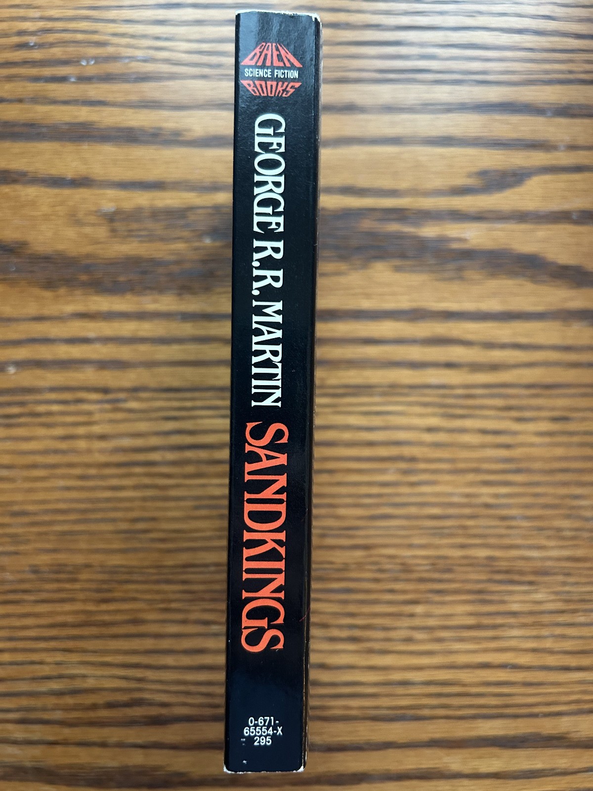 SANDKINGS by George R.R. Martin (1986) 1st Edition, 1st Printing Baen Paperback