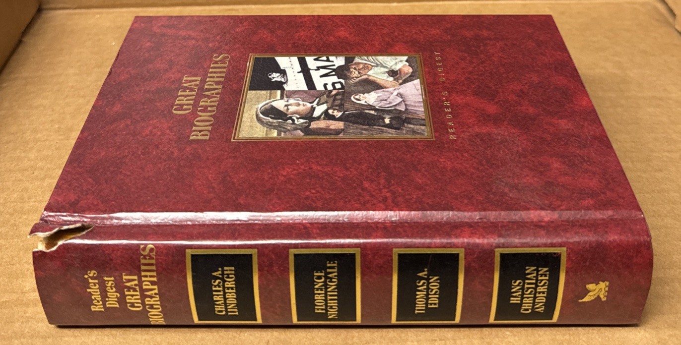 Reader&rsquo;s Digest Great Biographies by Reader&rsquo;s Digest Editors (1987, HC, GOOD)
