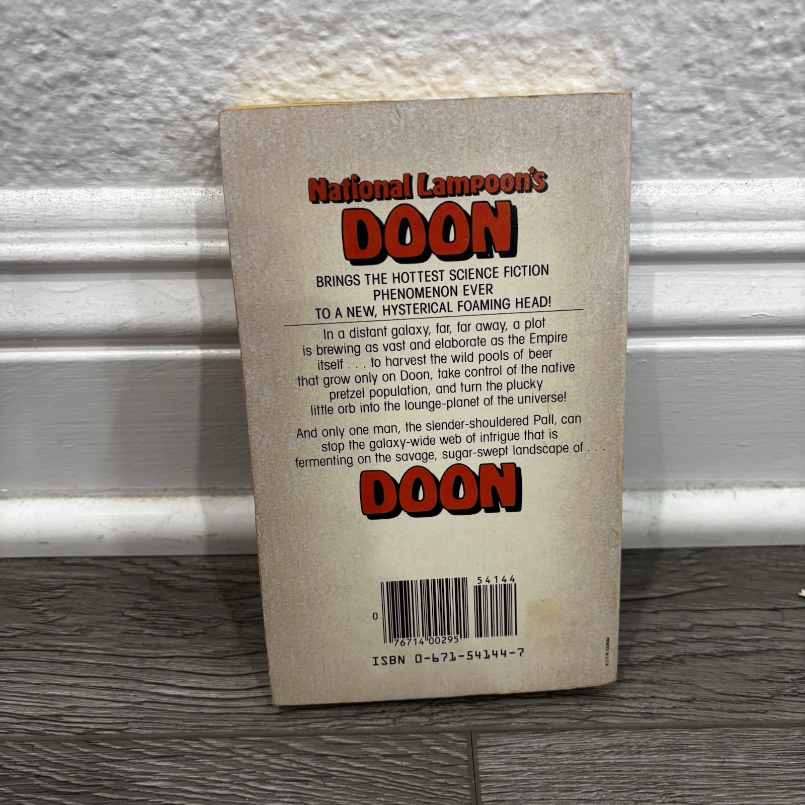 National Lampoon&rsquo;s Doon Ellis Weiner 1984 1st Pocket Books Printing Paperback