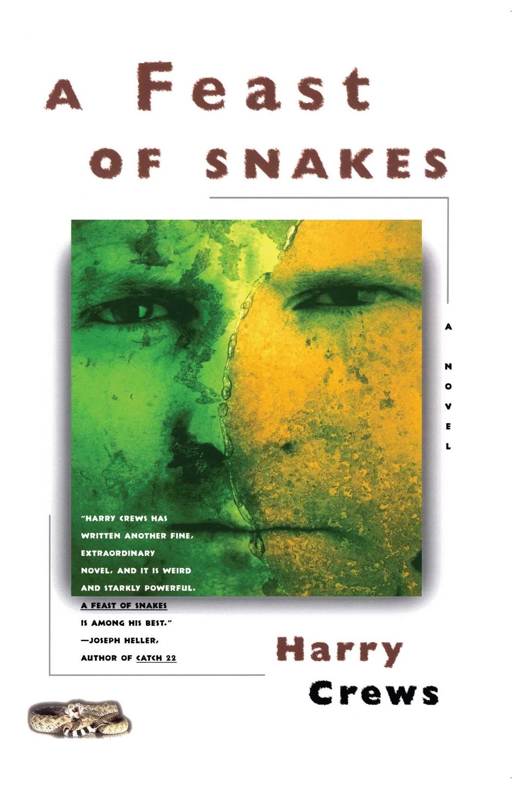 A Feast of Snakes: A Novel – paperback Crews, Harry