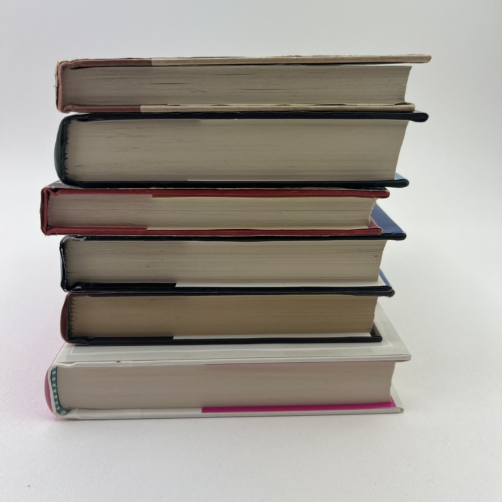 Lot of 6 Novels Mixed Authors Romance Thriller HardBack Book Mix
