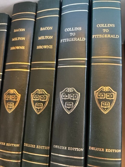 Harvard Classics Deluxe Edition Green Leather Individual Volumes – CHOOSE TITLES