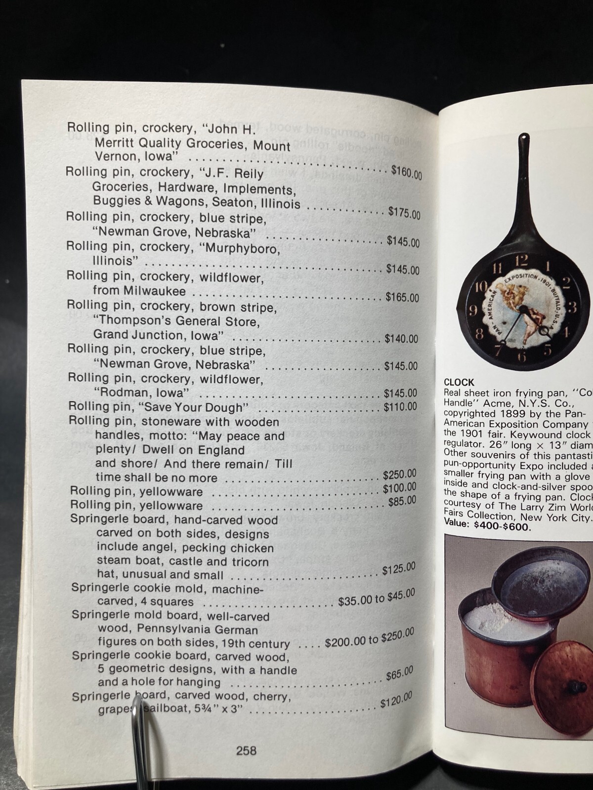 300 years of Kitchen Collectibles 1984 by Linda Campbell Franklin Second Edition
