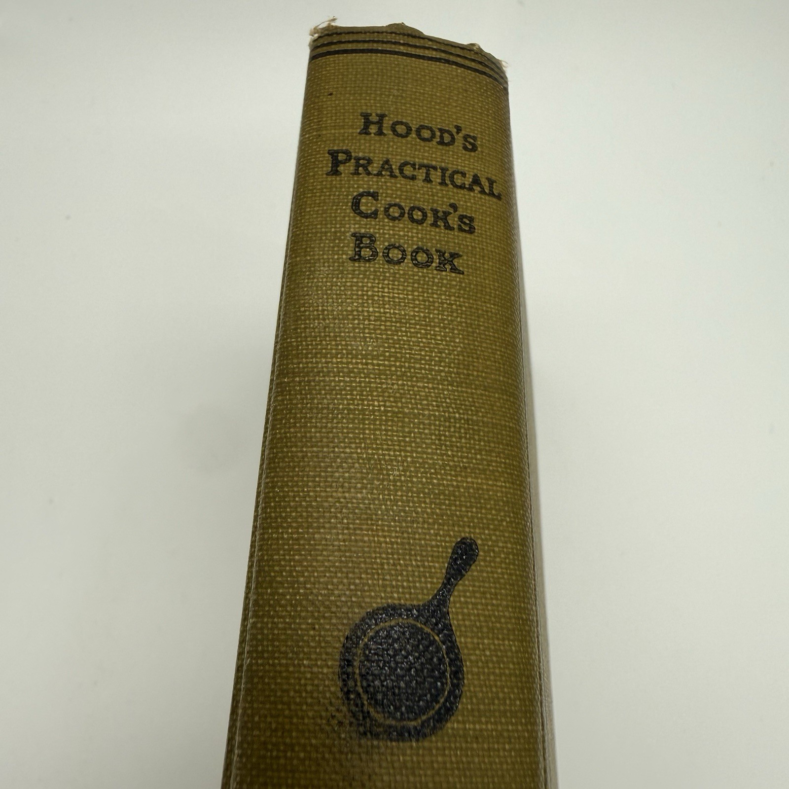 Antique Hood&rsquo;s Practical Cook&rsquo;s Book Lowell Massachusetts 1897 6th Printing HC