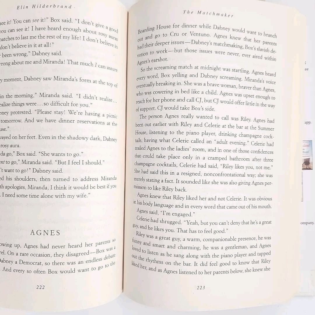 The Matchmaker by Elin Hilderbrand FIRST EDITION 2014 Hardcover Book