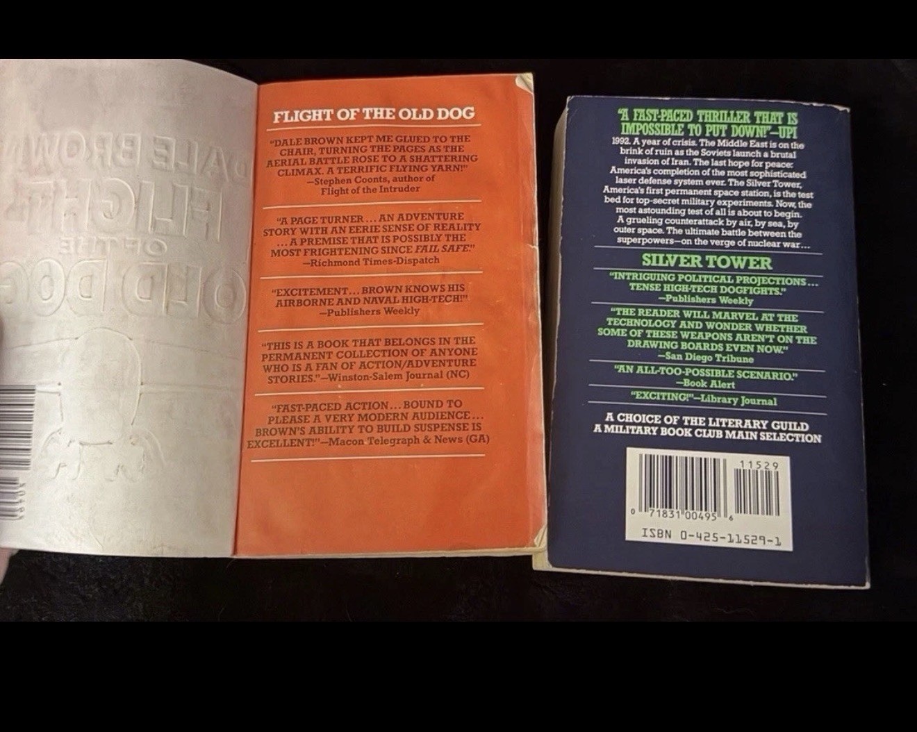 Lot Of 11 Sci-fi Novels/Books! 8 Arthur C. Clarke + 2 Dale Brown Paperbacks