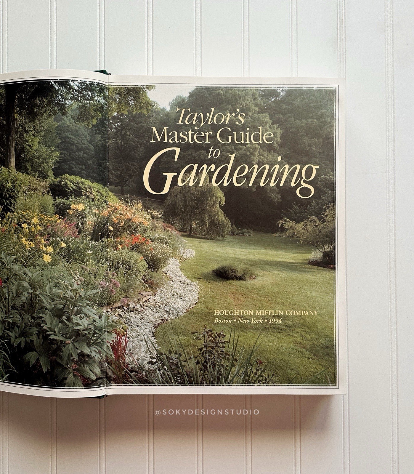 Taylor&rsquo;s Guides Master Guide Gardening Hardcover Houghton Mifflin 1994 Illustra…