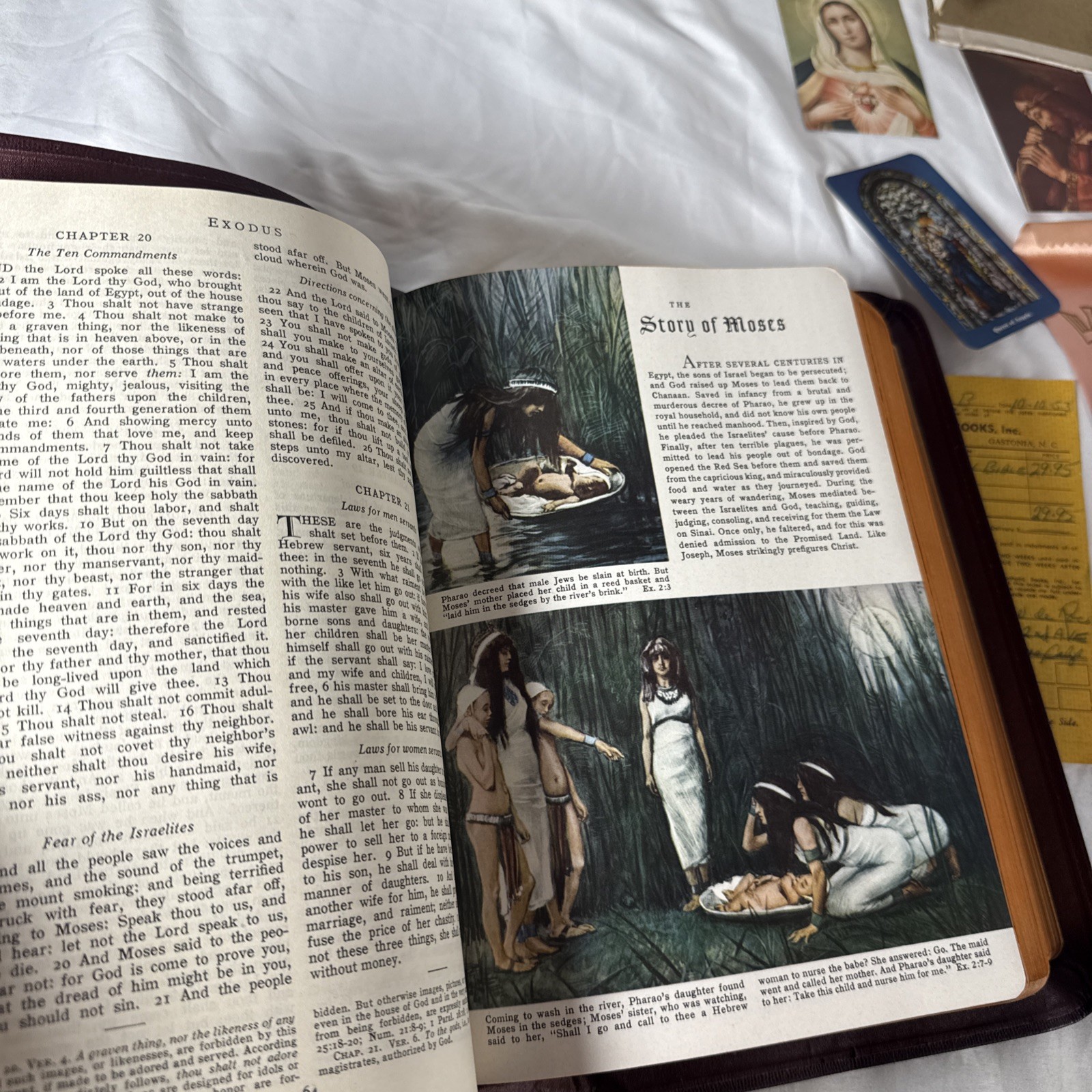 The Catholic Press Family Edition of the Holy Bible 1950s by John P O’Connell 3G