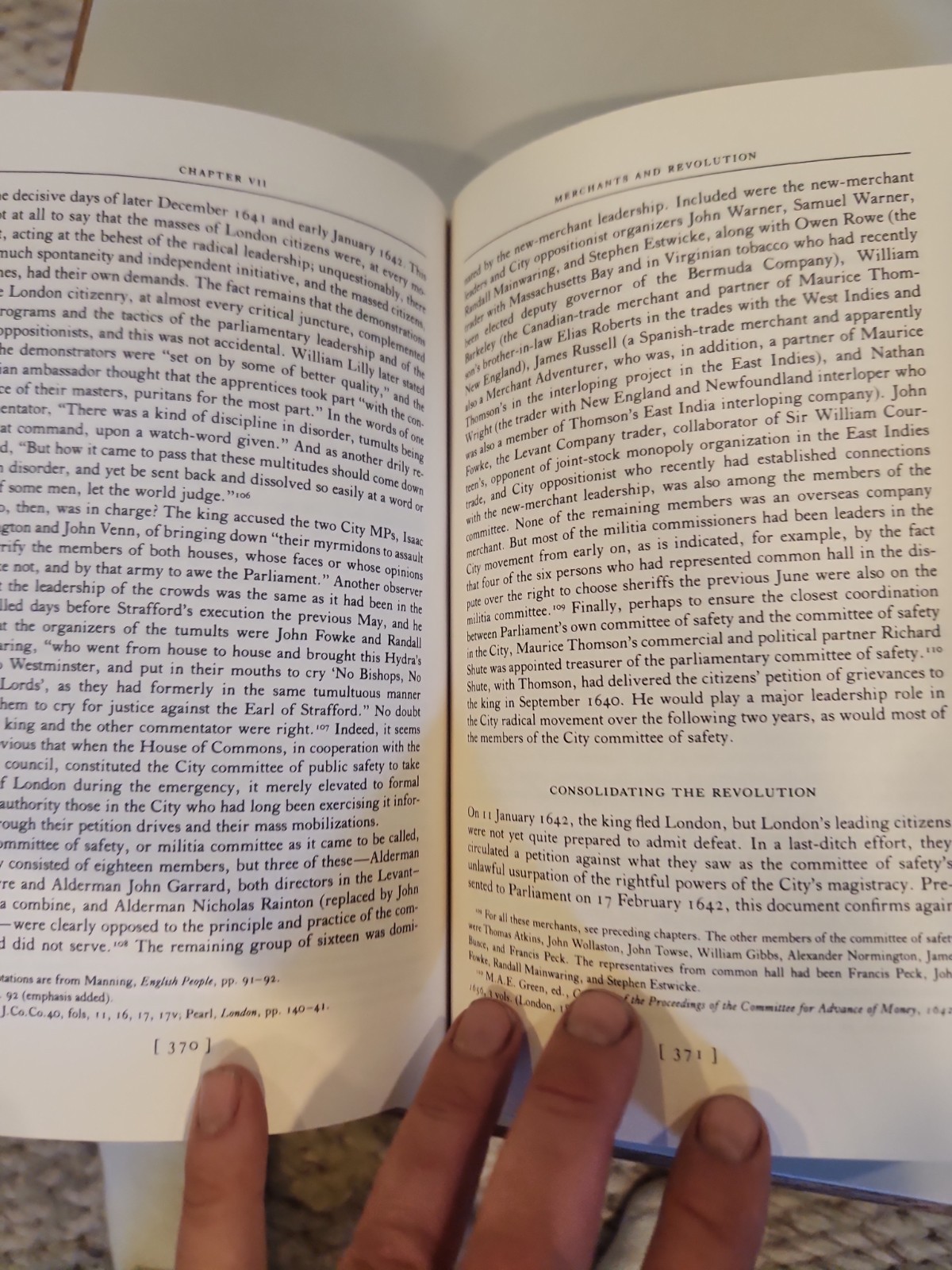 Merchants and Revolution: Commercial Change, Political Conflict. Robert Brenner
