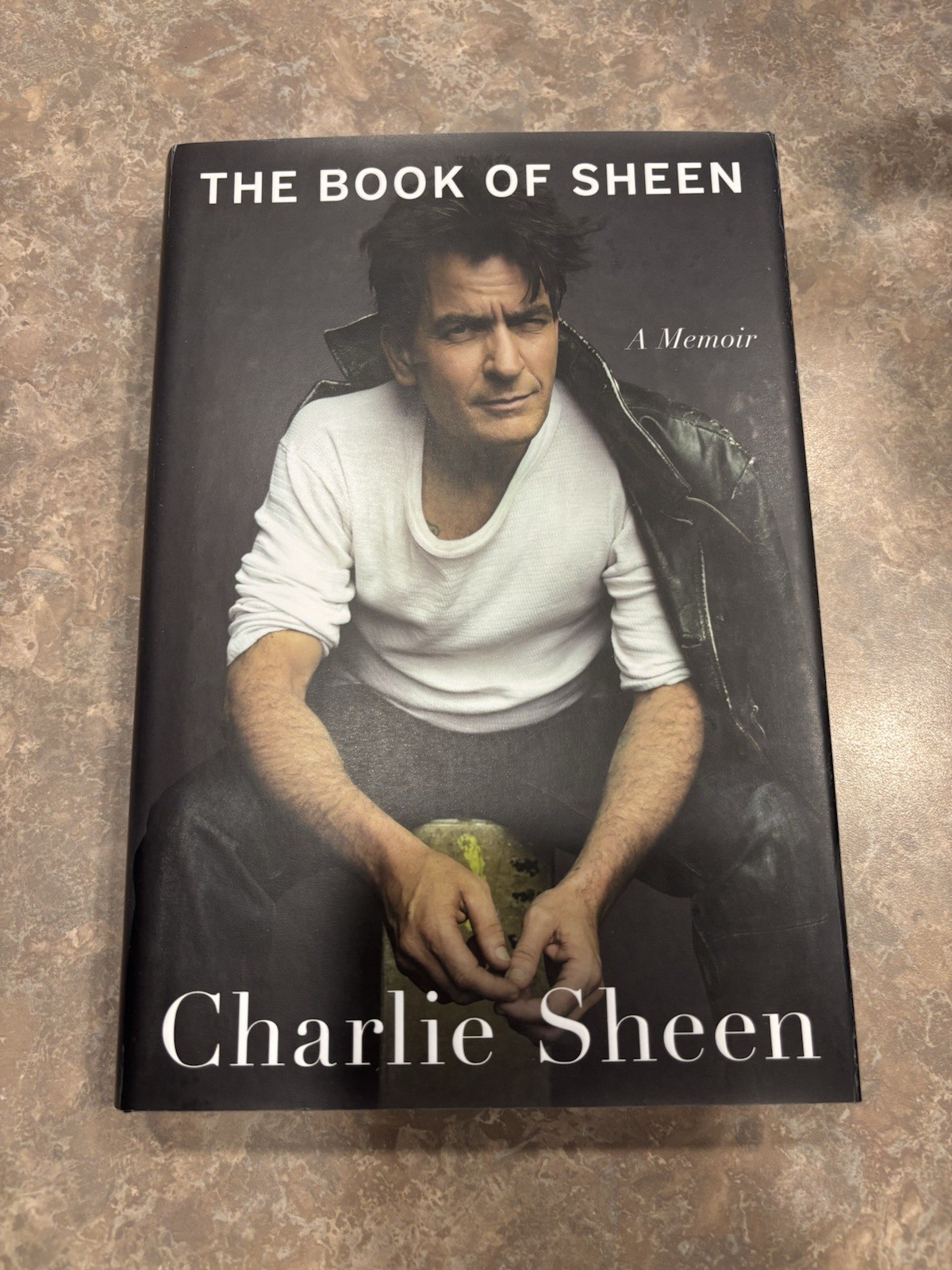 CHARLIE SHEEN THE BOOK OF SHEEN SIGNED AUTOGRAPHED HARDCOVER 1ST EDITION #5