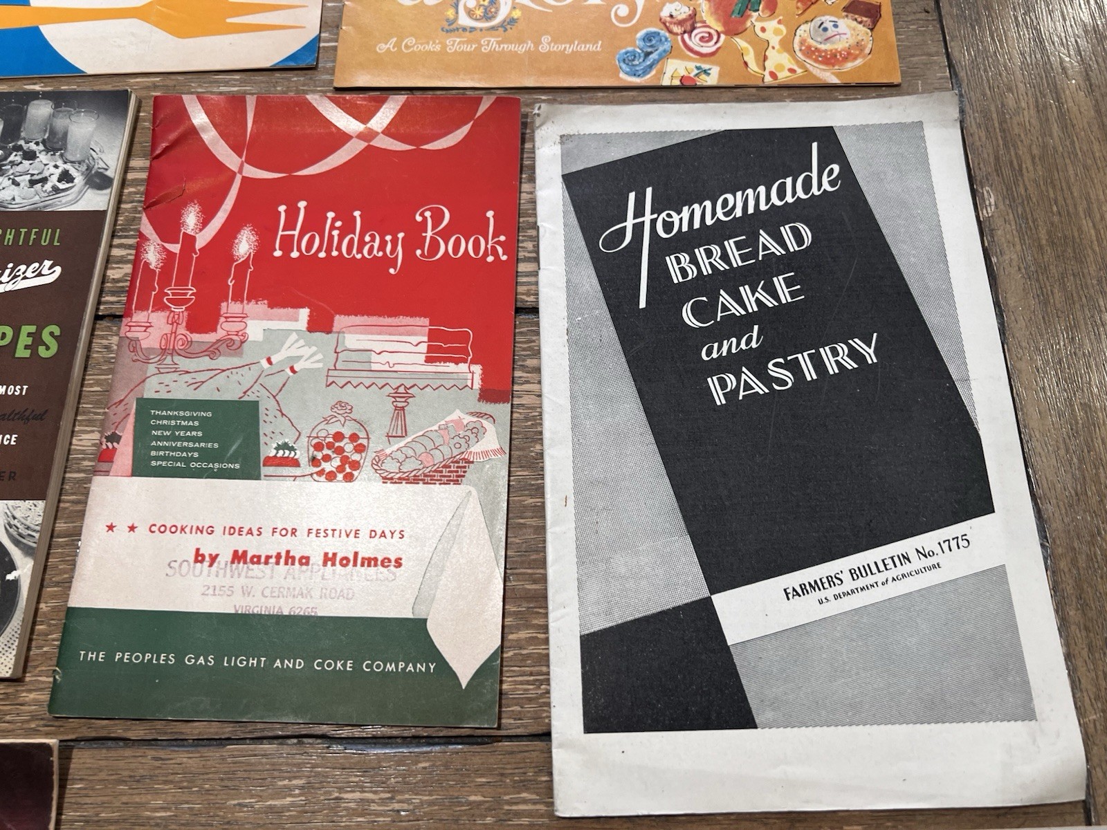 30s 40s 50s 60s Lot Of 15 Vtg Recipe Booklets Cookbook Pamphlet Advertising