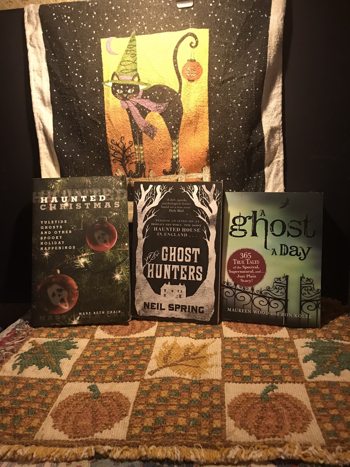 Ghost Book Lot of three: By Authors: Wood, Spring and Crain