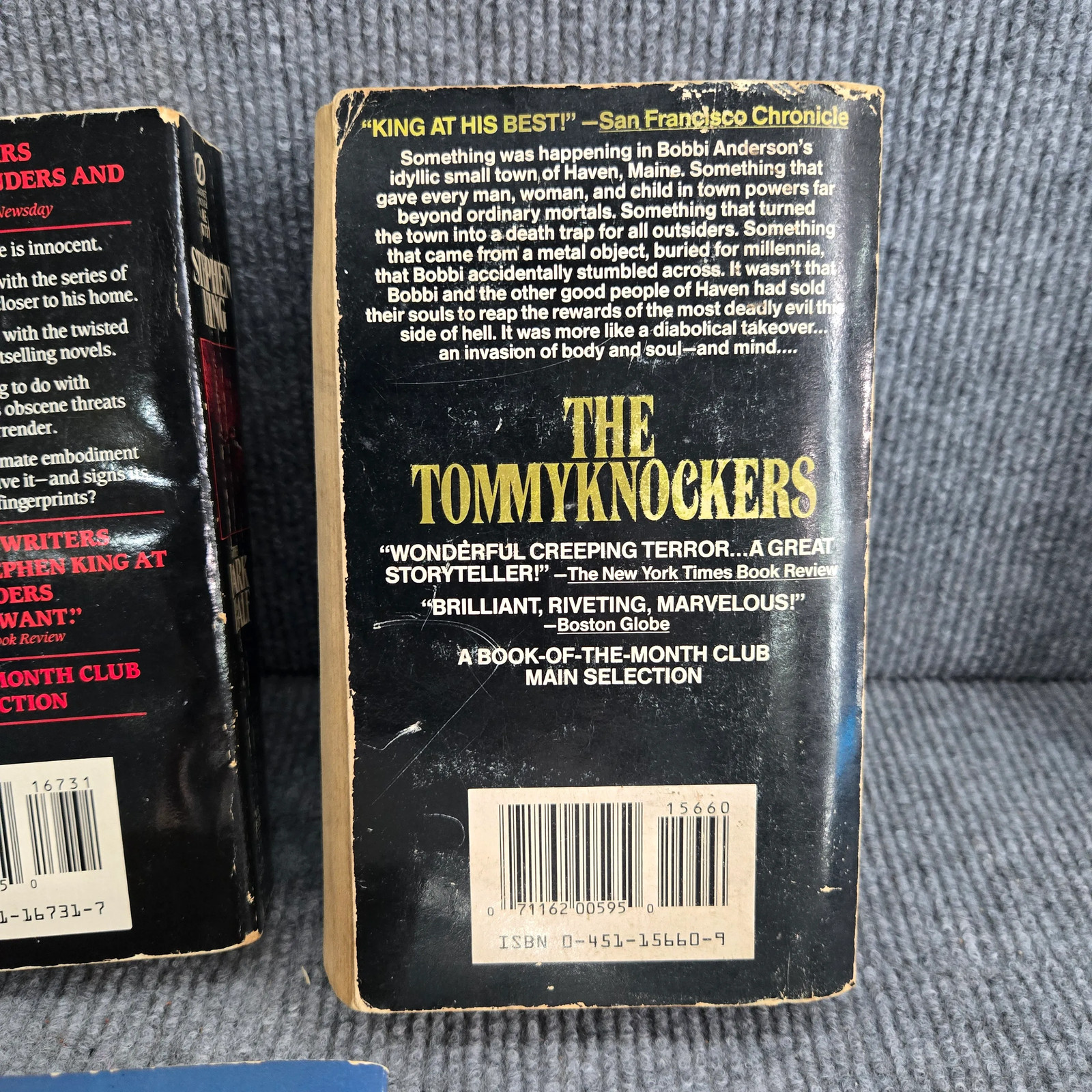 Stephen King Mixed Novels Lot 5 Books Dreamcatcher Dark Half Tommyknockers