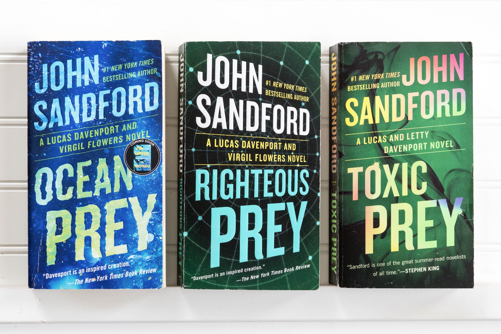John Sandford PREY Complete Series Lot of 35 (#1-35) Set Paperback PB Books