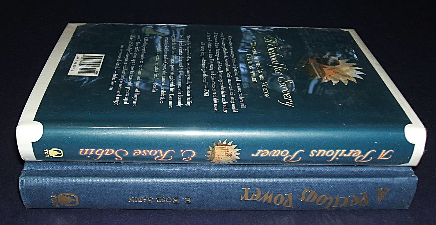 A Perilous Power E. Rose Sabin New First Edition Hardcover Dust Jacket FREE SHIP
