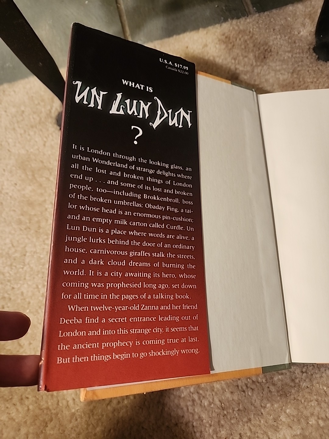China Miéville SIGNED/Inscribed « Un Lun Dun » (2007) 1st Edition HCDJ