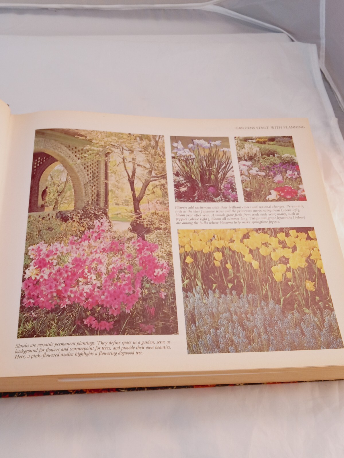 Vintage 1978 Reader&rsquo;s Digest Illustrated Guide to Gardening Hardcover; 672 pages