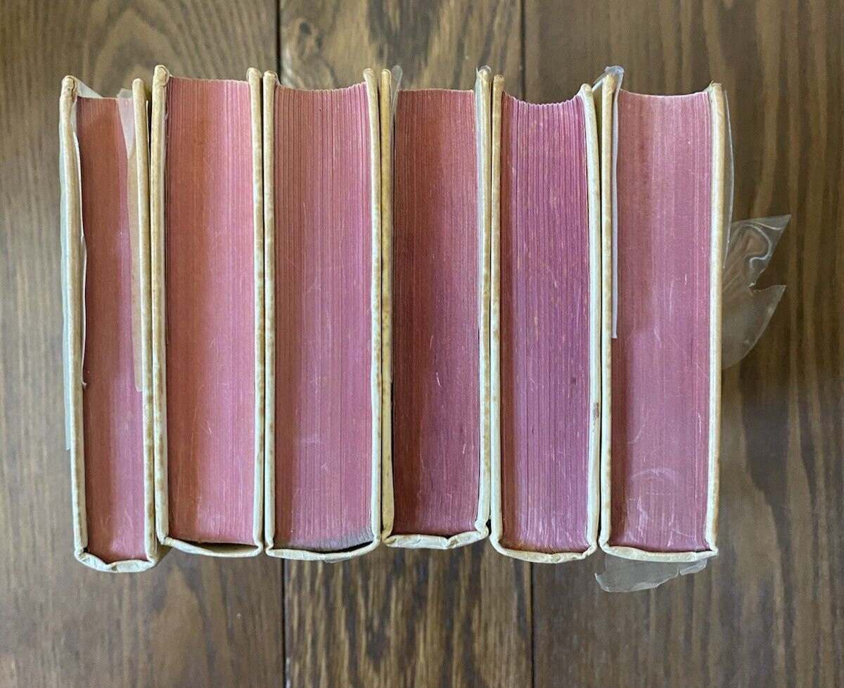 Charles Dickens c1933 Six Volumes Thomas Nelson and Sons