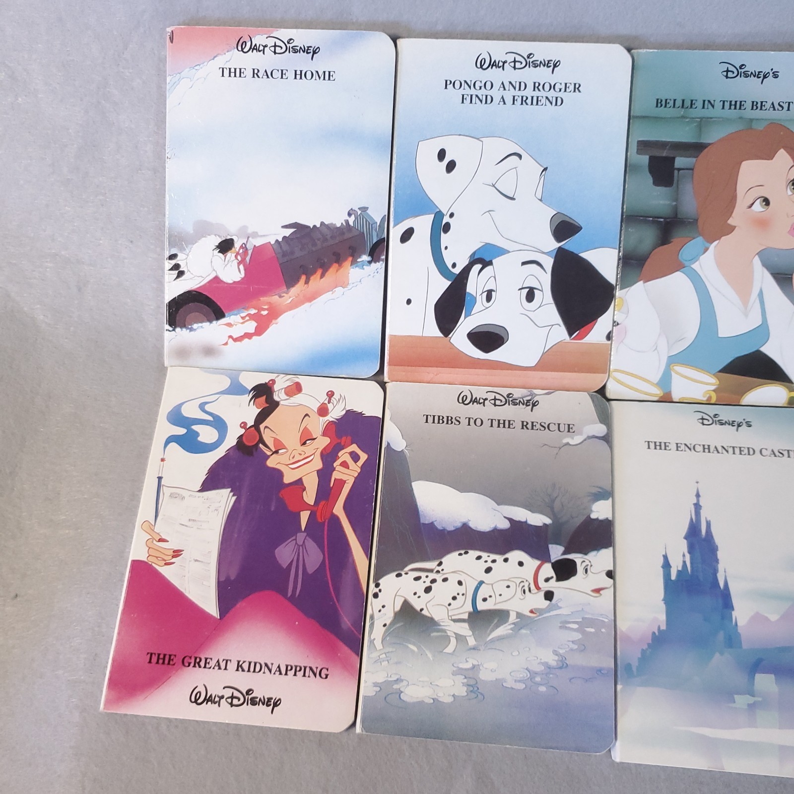 Disney Book Lot Hardcover (12) 101 Dalmatians Beauty & The Beast Peter Pan VTG