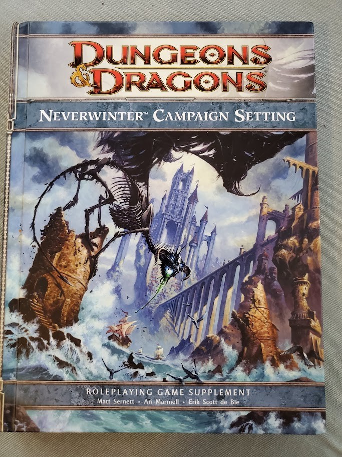 Dungeons& Dragons Neverwinter Campaign Setting Game Supplement