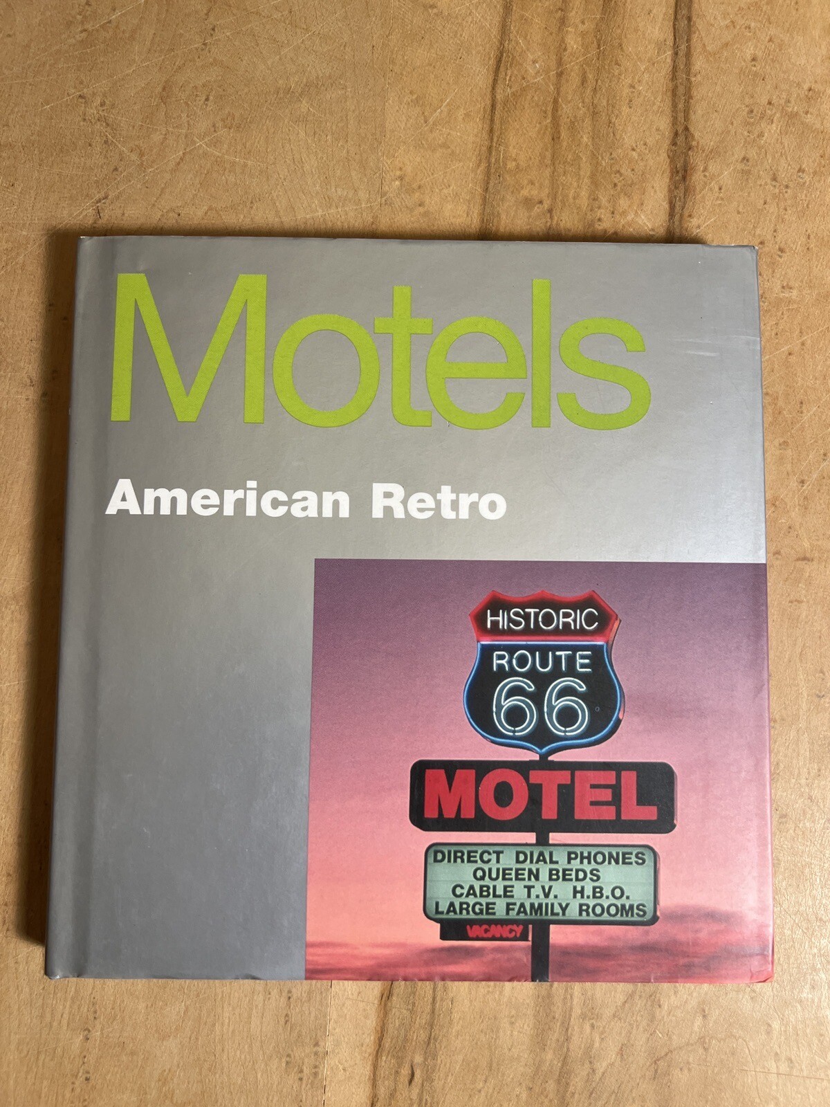 Motels American Retro 2000 HCDJ Book – 6.5×6.75&Prime; 111 pages – Great Photos!