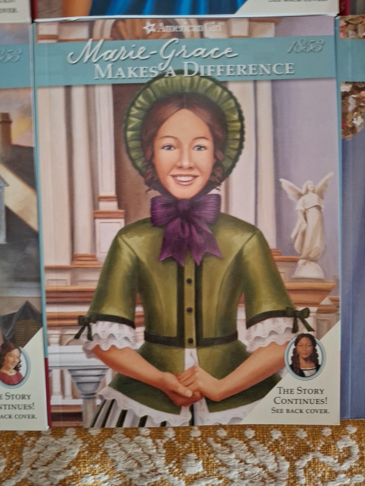 Cecile and Marie-Grace American Girl Doll Book Box Set Collection 6 Books EUC