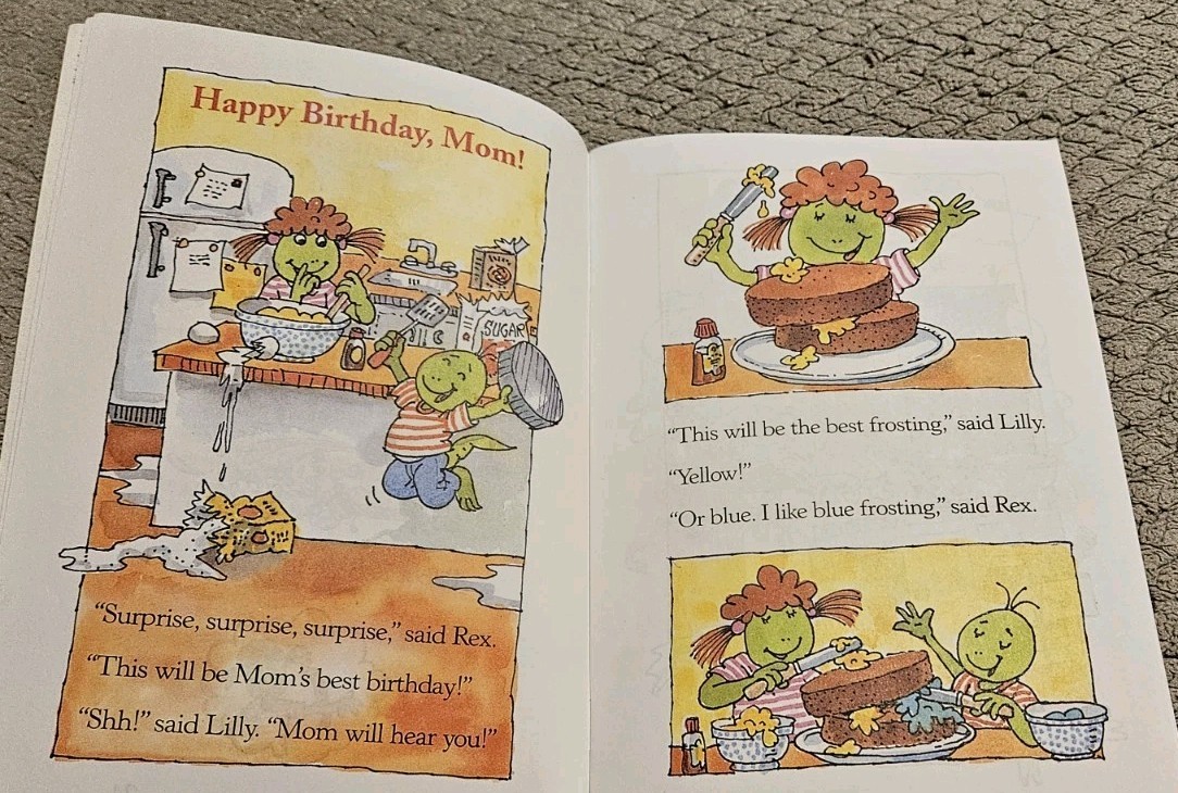 Rex And Lilly Family Time: A Dino Easy Ready By Laurie Krasny Brown