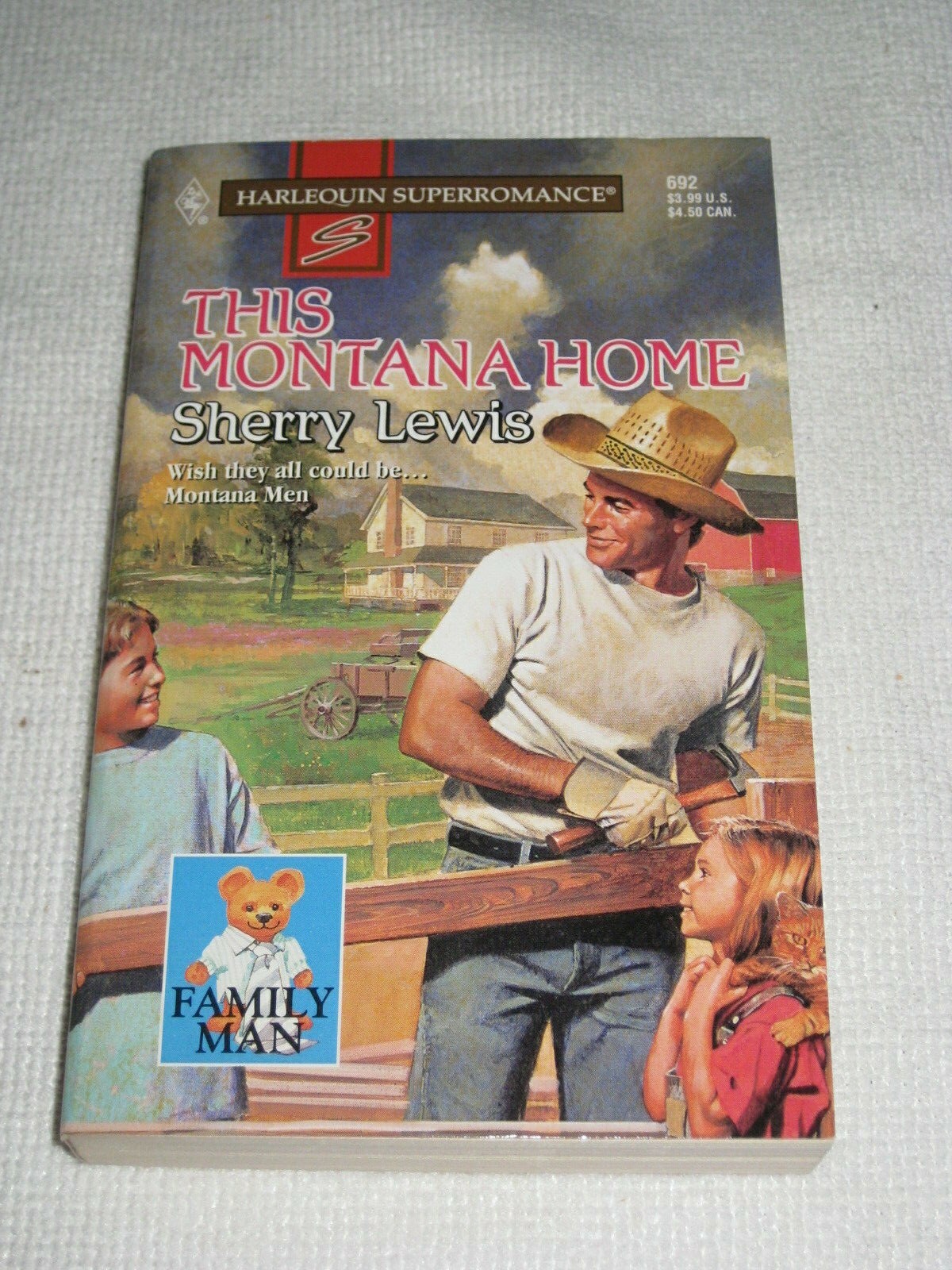 Sherry Lewis: « This Montana Home » – A Harlequin SuperRomance #692 NEW