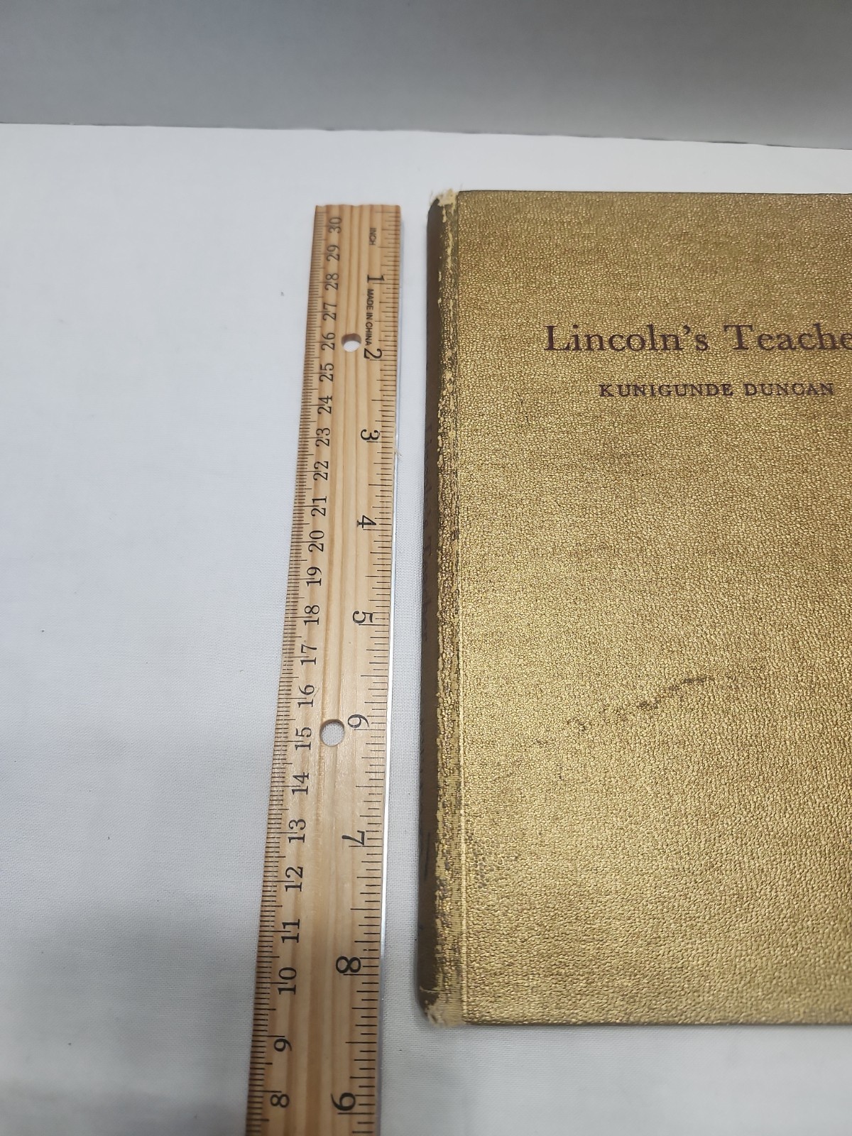 Lincoln&rsquo;s teacher;: A biography 1st Edition
