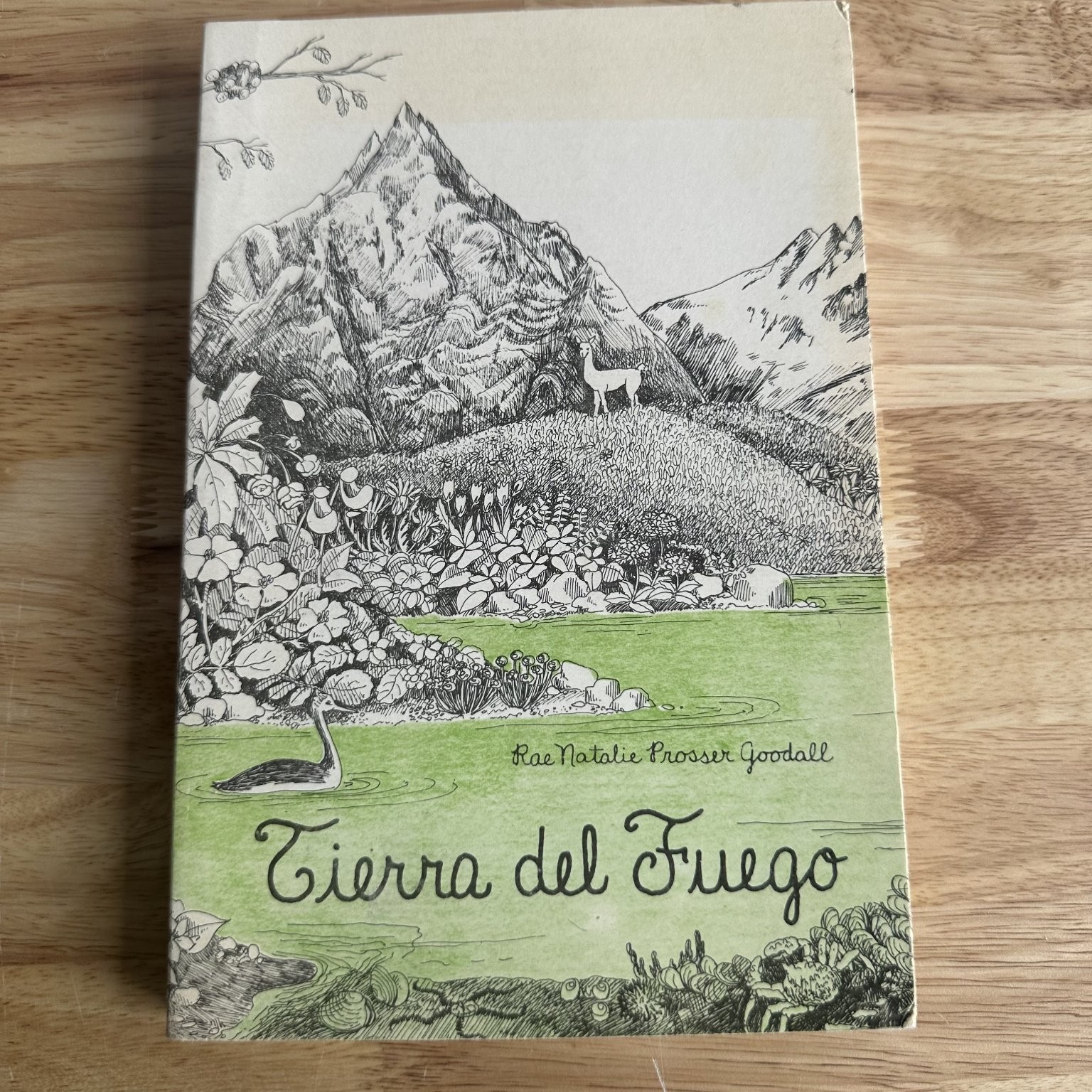 Tierra del Fuego Goodall 1979 3rd Ed Travel History Patagonia Argentina