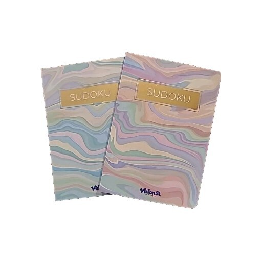 2 Sudoku Books Vision St, Paperback 224 Puzzles Each 8&Prime; x 5&Prime; x 0.5&Prime;,