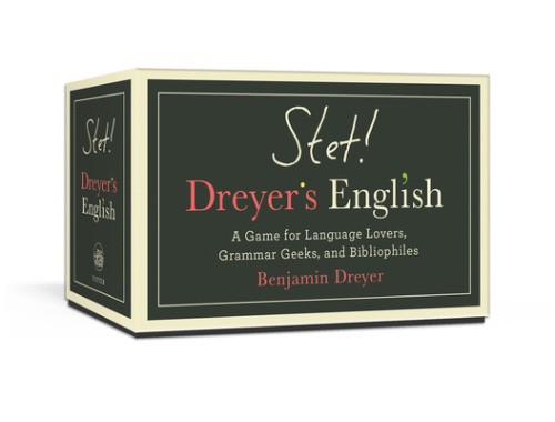 STET! Dreyer&rsquo;s Game of English: A Game for Language Lovers, Grammar Geeks, and
