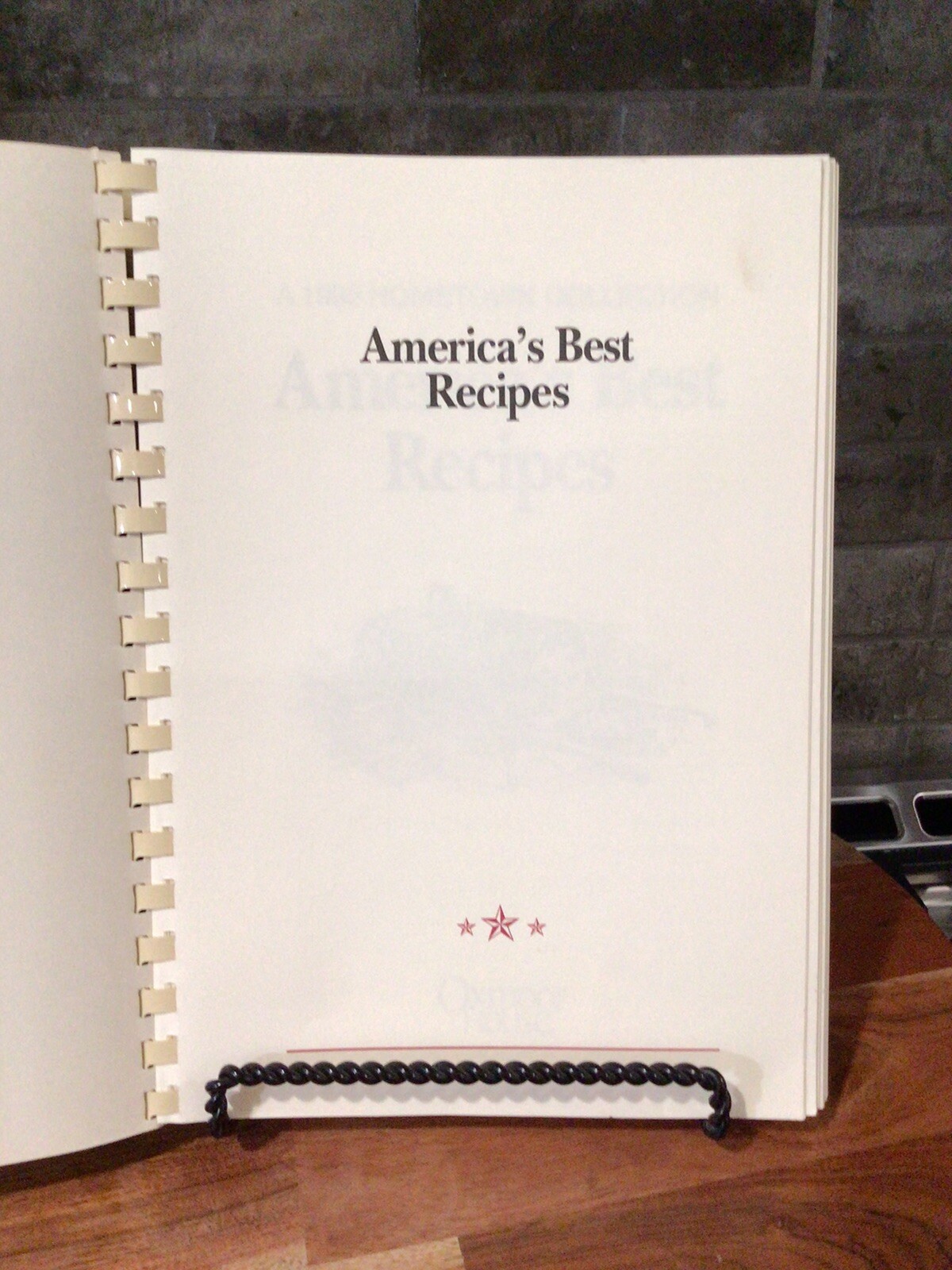 1993 HOMETOWN COLLECTION America&rsquo;s Best Recipes Cookbook 336 Pages