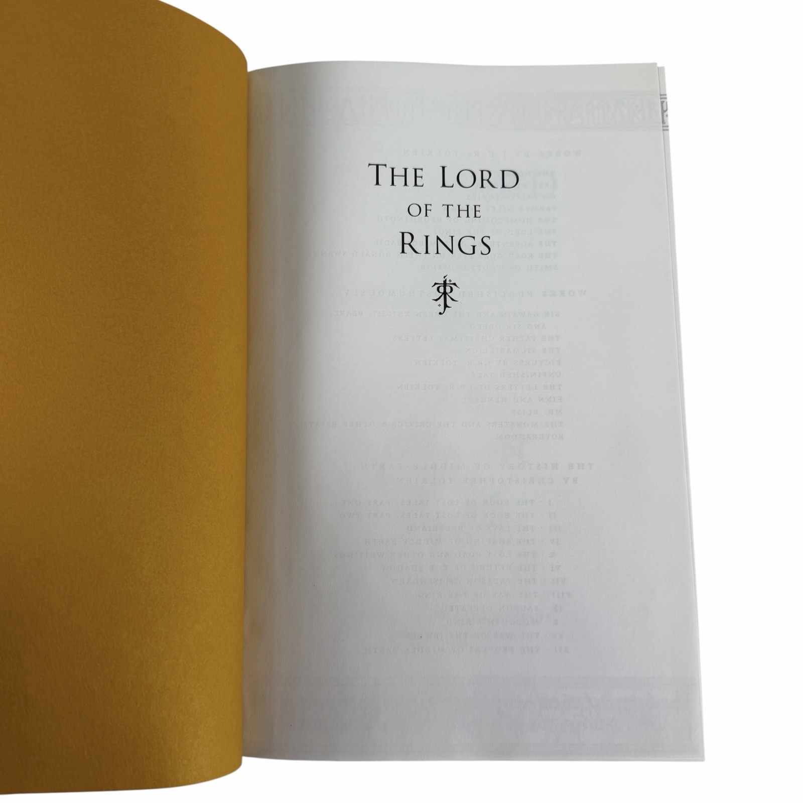 The Lord of the Rings J.R.R. Tolkien HC Houghton Mifflin 2004 50th Anniversary