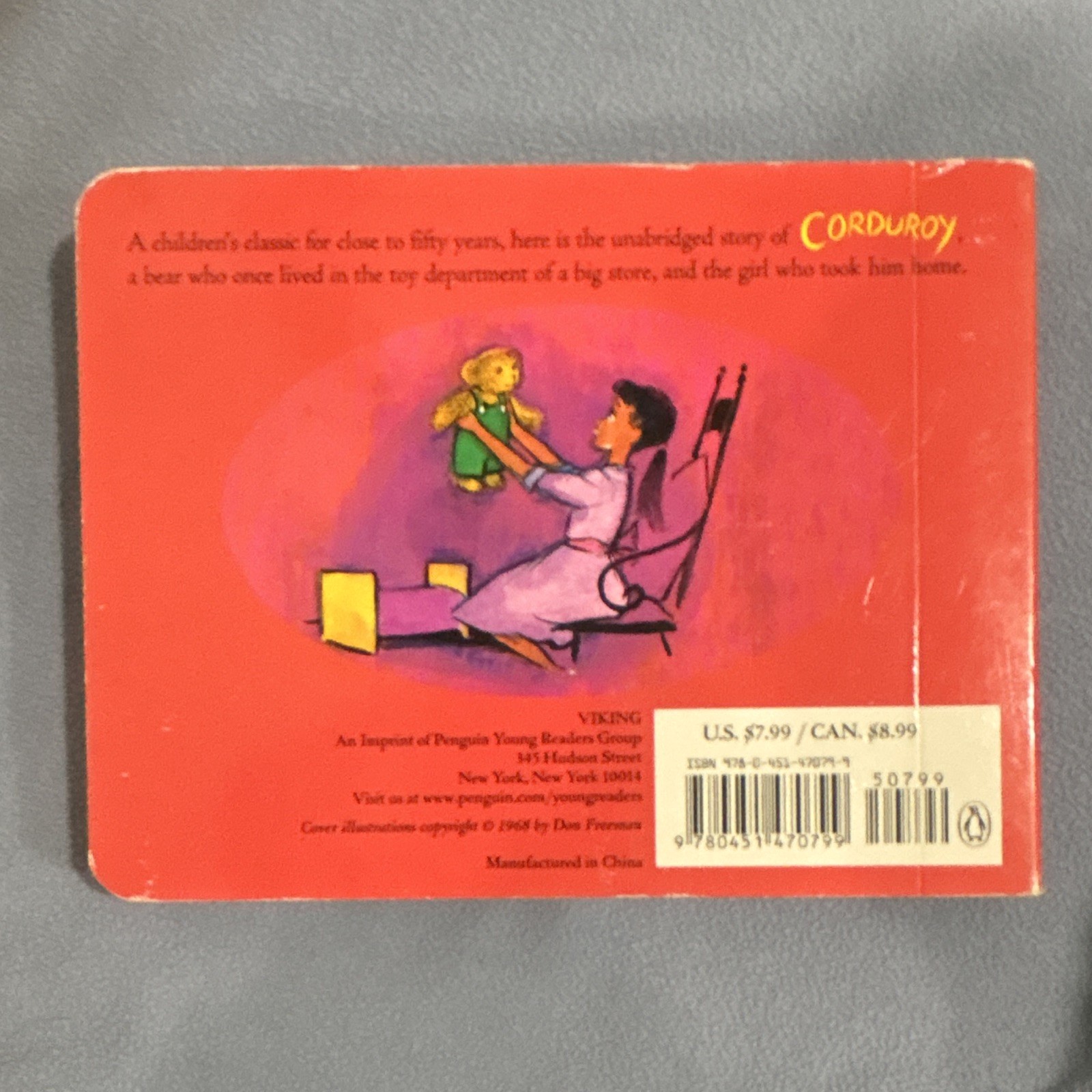 Corduroy by Don Freeman (2014, Children&rsquo;s Board Books)