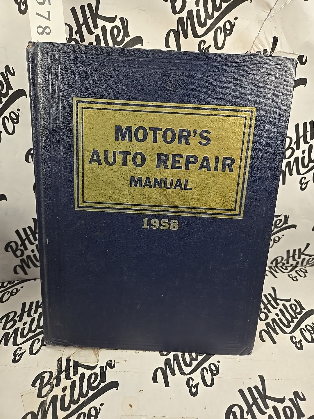 Motor&rsquo;s Auto Repair Manual 1958 HC