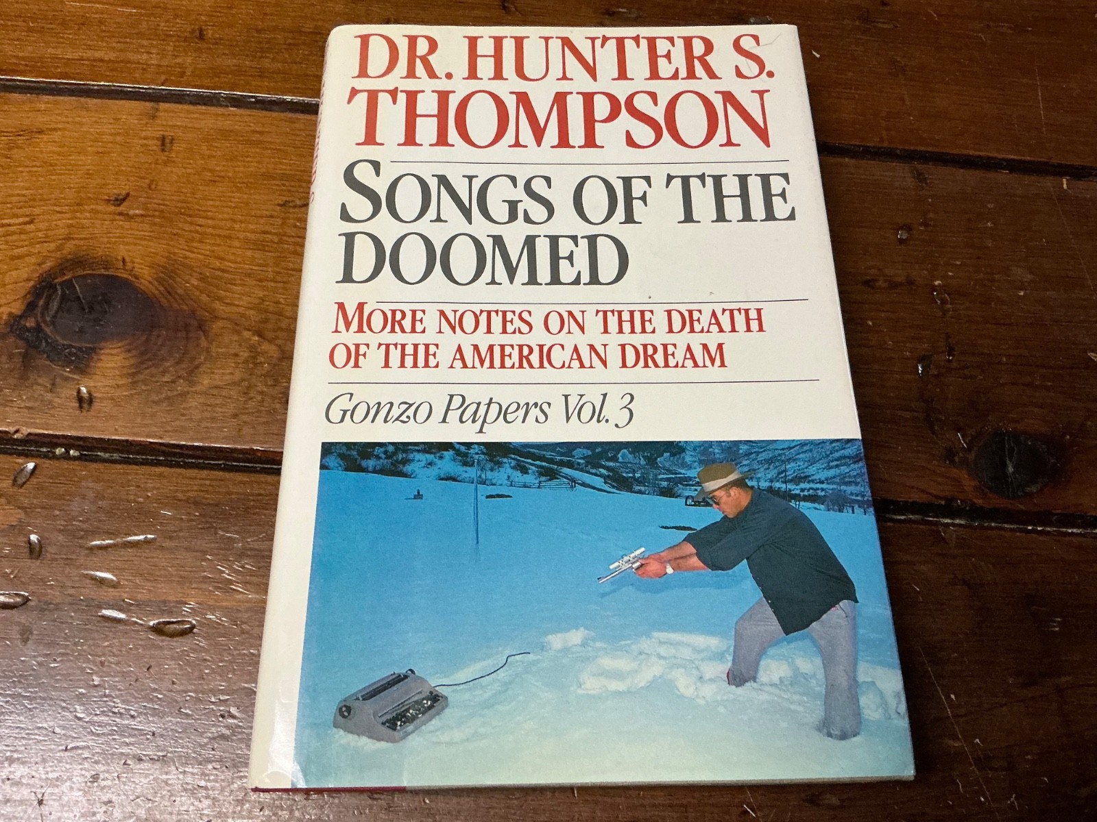 Hunter S. Thompson ** (Lot of 3) ** Hardcopies ** BETTER THAN SEX & (2) Others