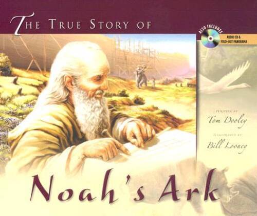 The True Story of Noah&rsquo;s Ark (with audio CD and pull-out spread) – VERY GOOD