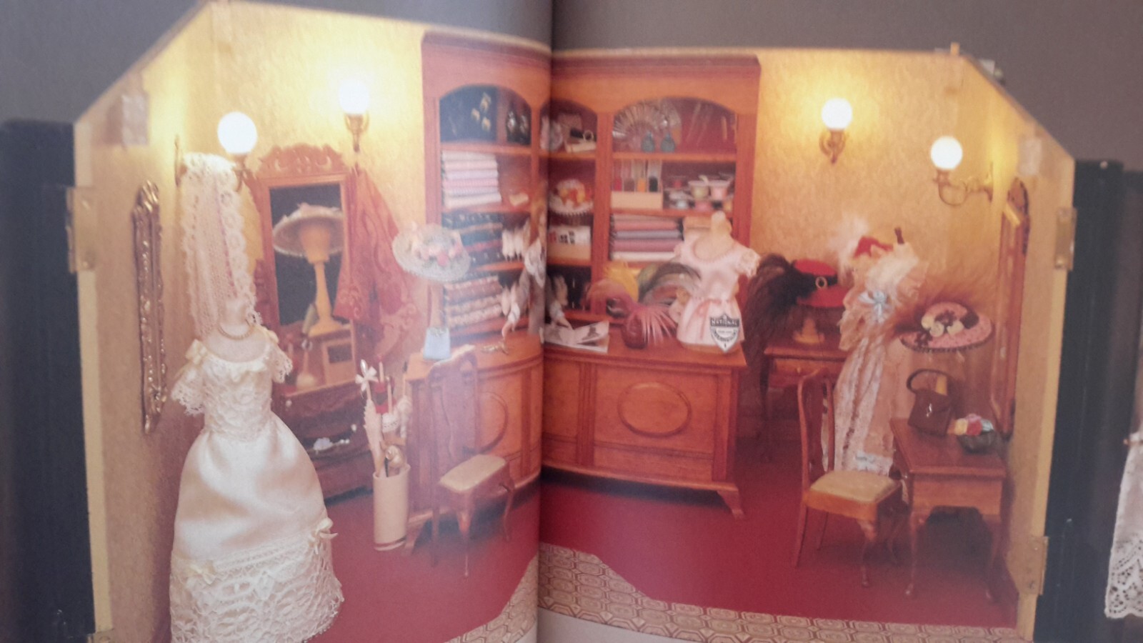 Vintage 1989 Making Miniatures In 1/12 Scale Hardcover By Dodge, Venus Pre-owned