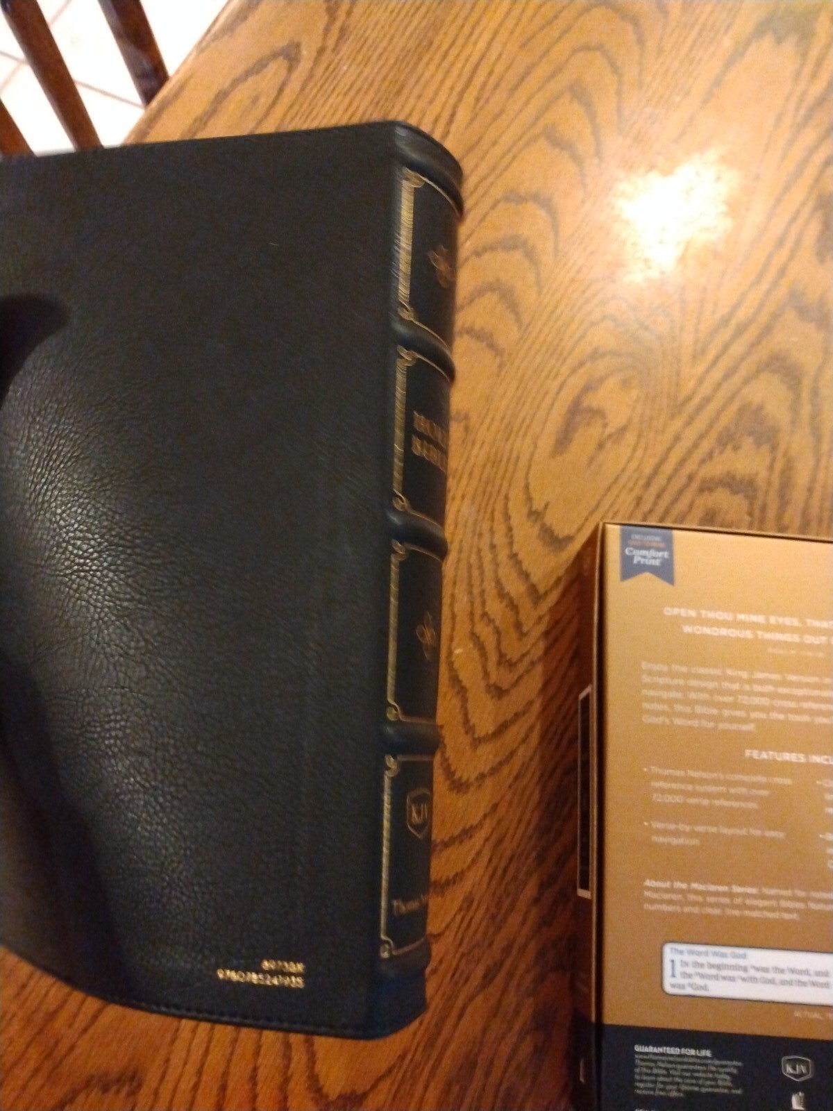 KJV LARGE PRINT Preacher&rsquo;s Bible Verse-by-Verse Reference Bible Maclaren Series