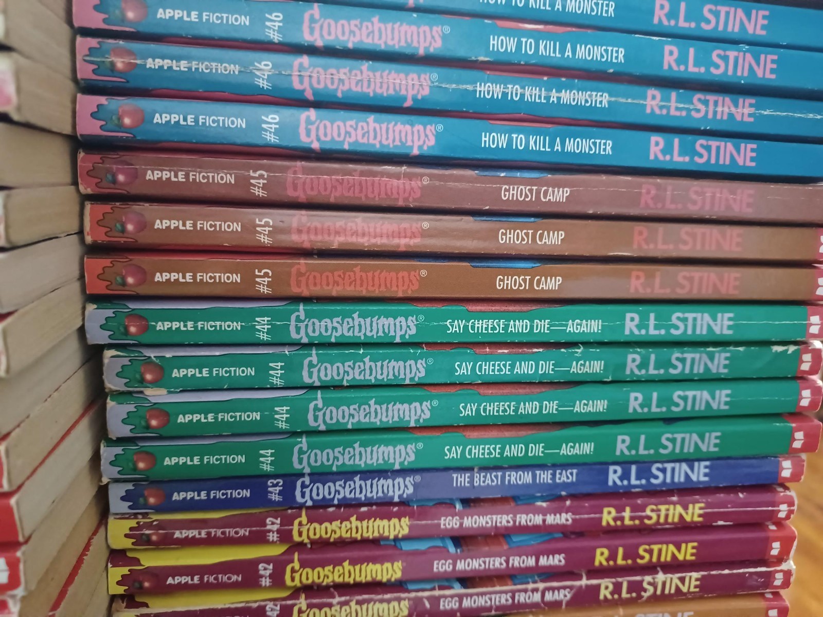 Goosebumps Books Pick & Choose Your Favorites, Kids Vintage Horror by RL Stine