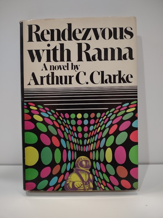 Arthur C. Clarke Rendezvous with Rama Hardcover Book Club Ed 1973 DJ