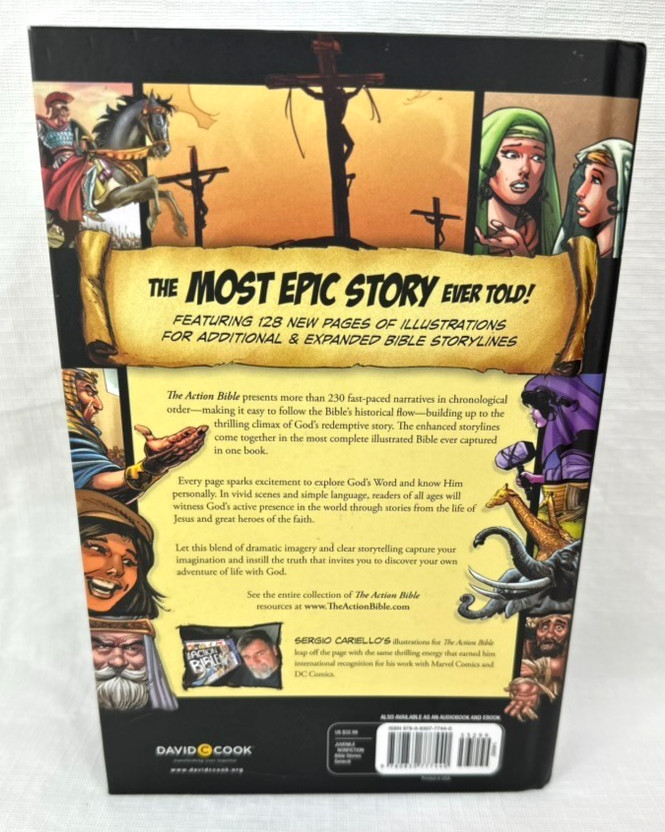 The Action Bible: God&rsquo;s Redemptive Story (Action Bible Series) Children&rsquo;s Bible