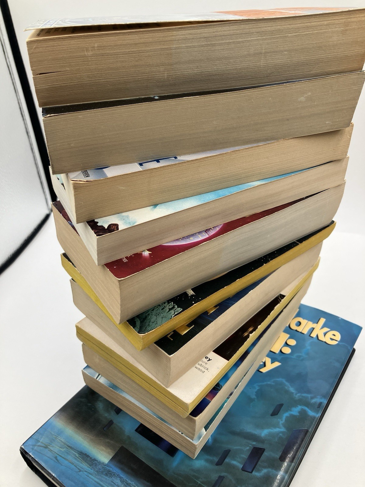 Vintage Lot of 11 Arthur C. Clarke Science Fiction 10 PB 1 HC Odyssey Rama