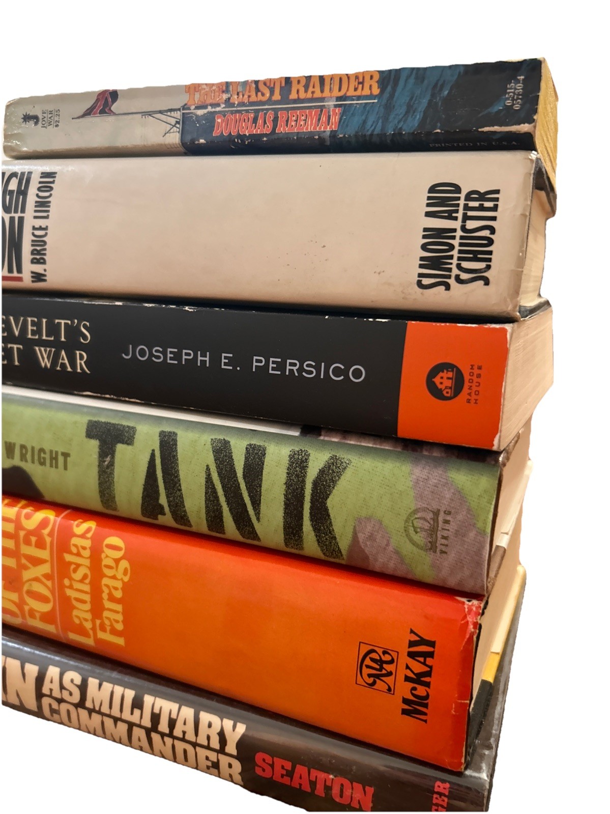 World War II WW1 Russia Books Lot Hardcover Paperback Stalin Game Of Foxes Tank