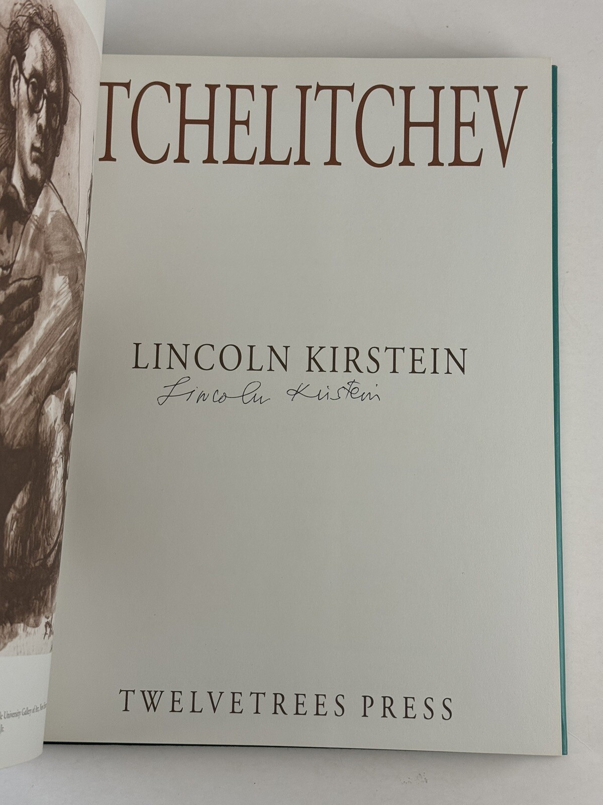 SIGNED | Pavel Tchelitchev by Lincoln Kirstein (1994, Hardcover)