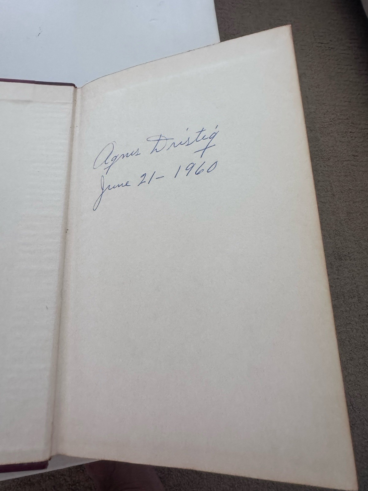 Holy Bible Revised Standard Version RSV 1952 Thomas Nelson Red Hardcover