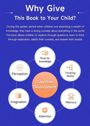 Children&rsquo;s Encyclopedia 100000 Whys Kids Book Ages 6-12 Extracurricular Reading