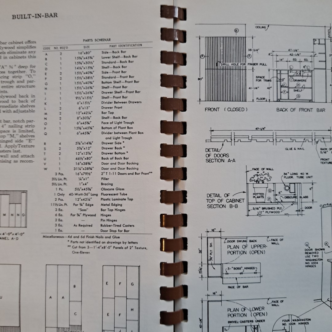 Craftsman VTG Sears MCM Radial Arm Tools Guide Woodworking Projects Illustrated
