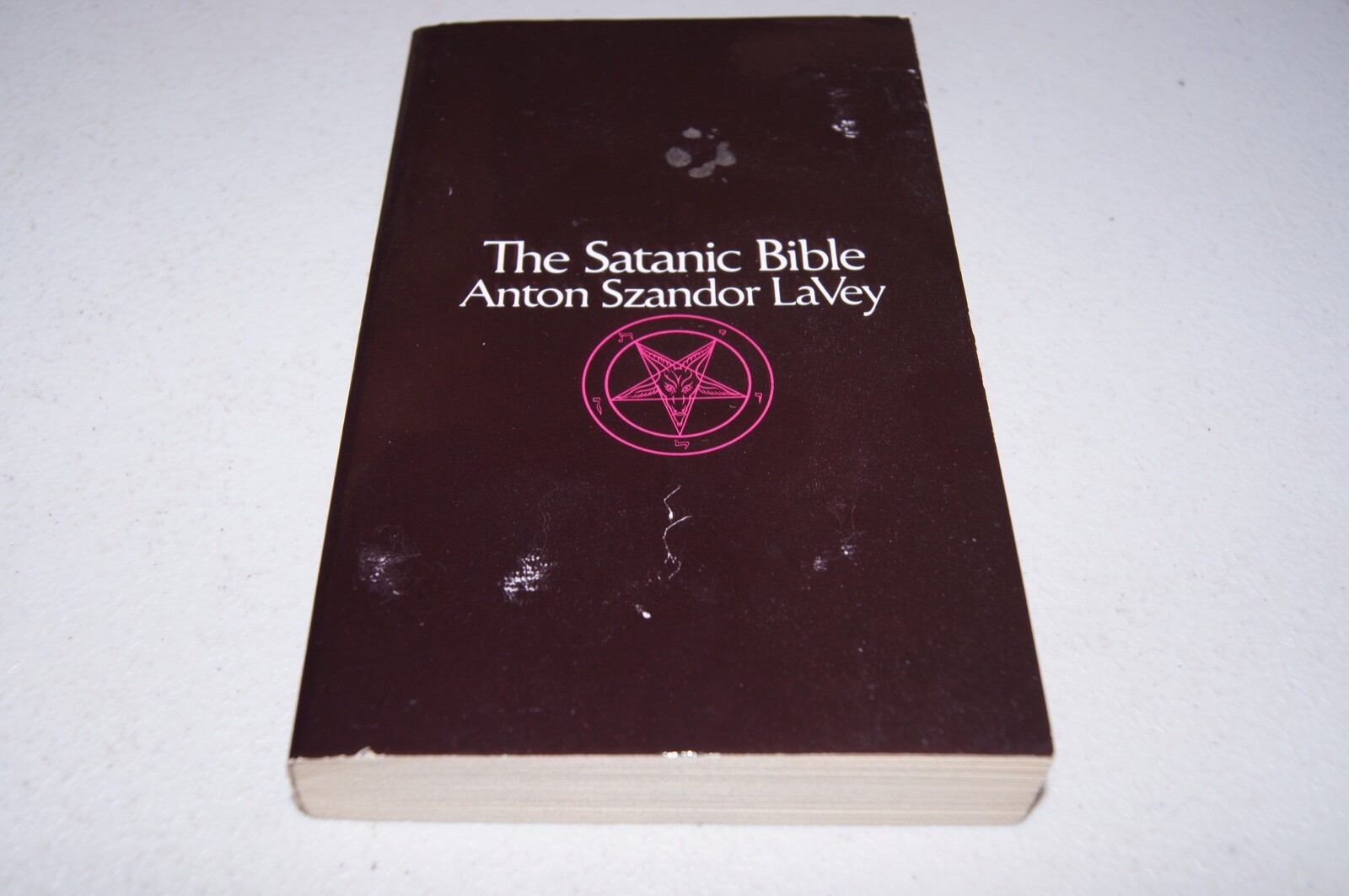 The Satanic Bible Anton LaVey 62nd Printing Peter Gilmore Intro Occult Satanism